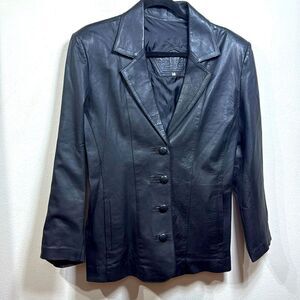 (E1) CAMOSCIO COLOMBIA, pure leather jackets, women's size L